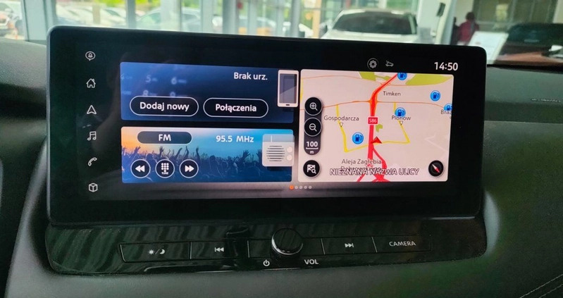 Nissan Qashqai cena 136600 przebieg: 3180, rok produkcji 2023 z Sosnowiec małe 92